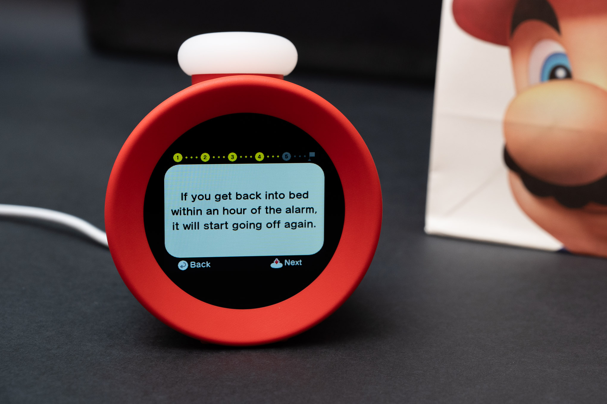 Nintendo’s alarm