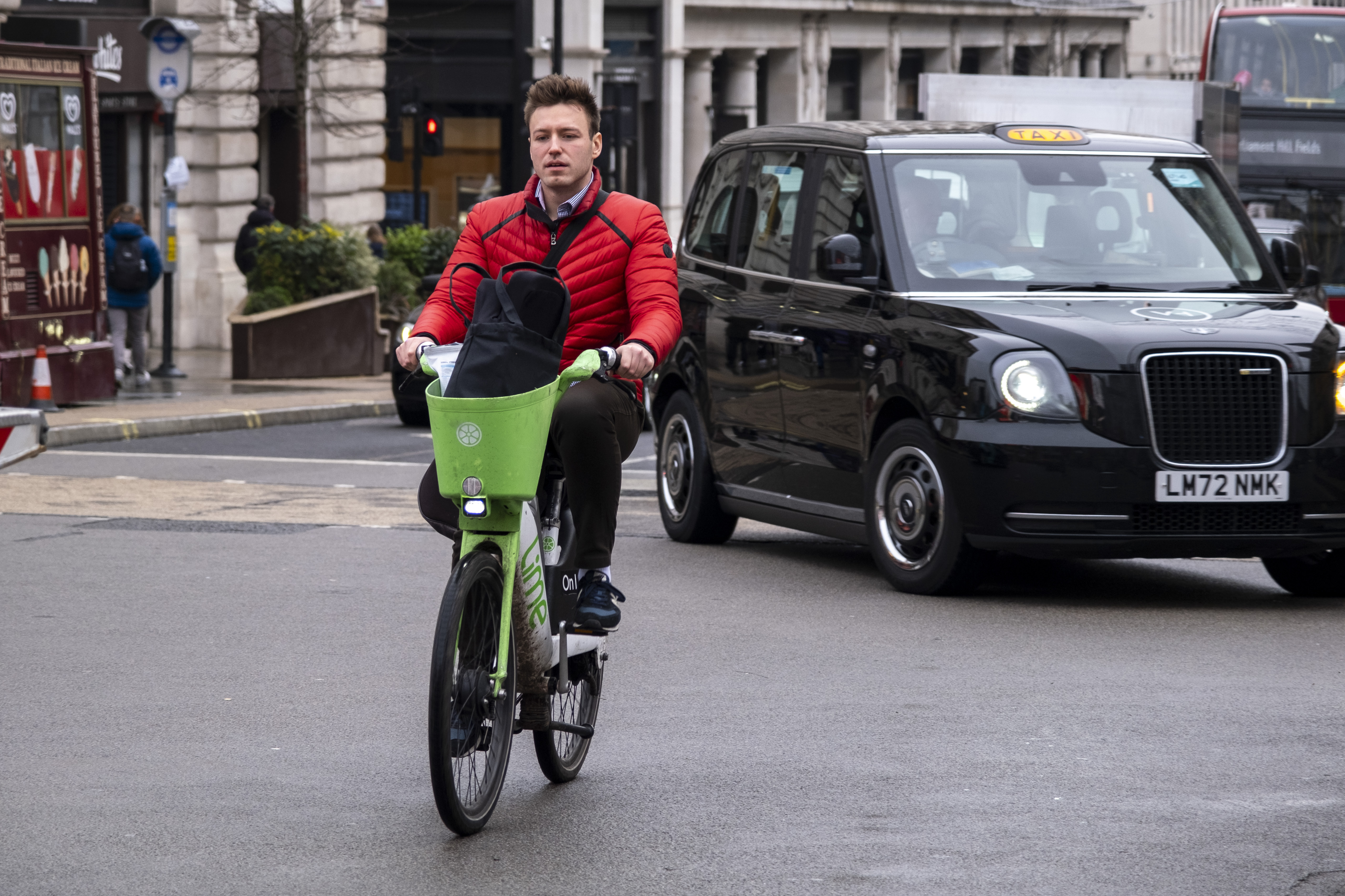E-bikes banned