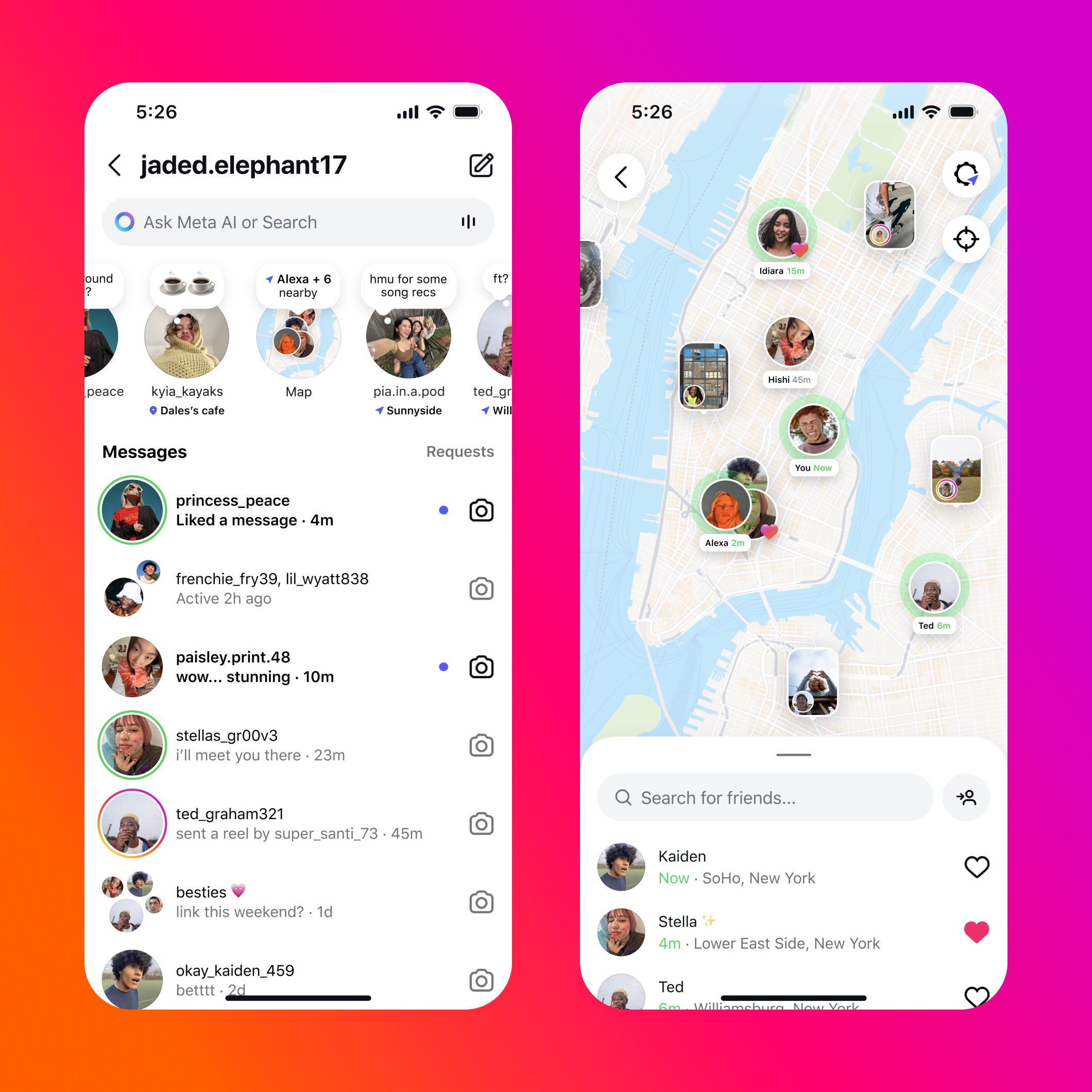 Instagram’s Map
